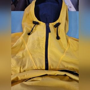Vintage 90's Nautica Yellow Sailing Pullover Jacket sz L